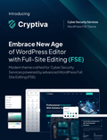 Cryptiva v1.0.3 - Cyber Security Services FSE WordPress Theme