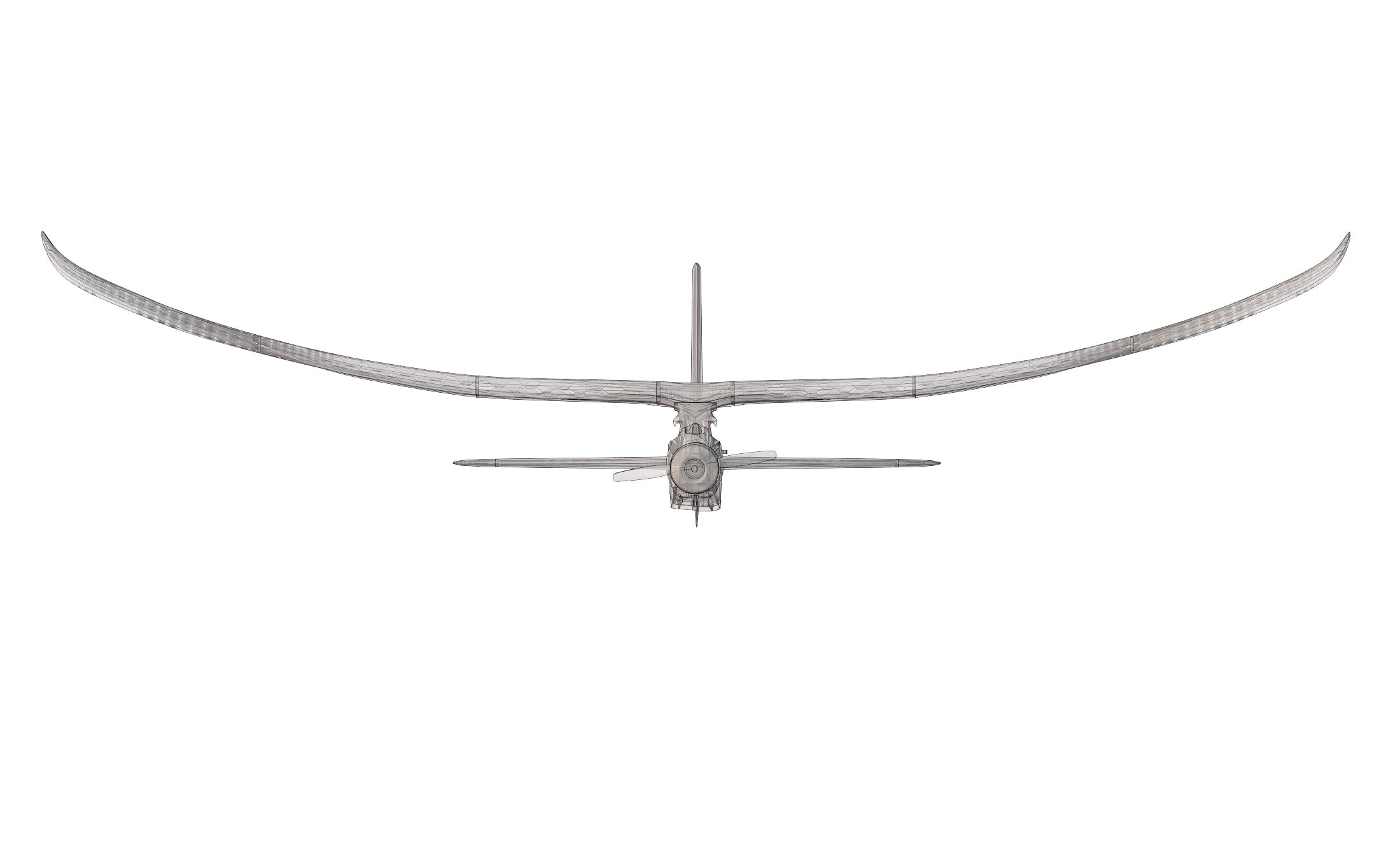 Bungee Prop LW Planes Series – Wingspan 1180mm / 46.5in