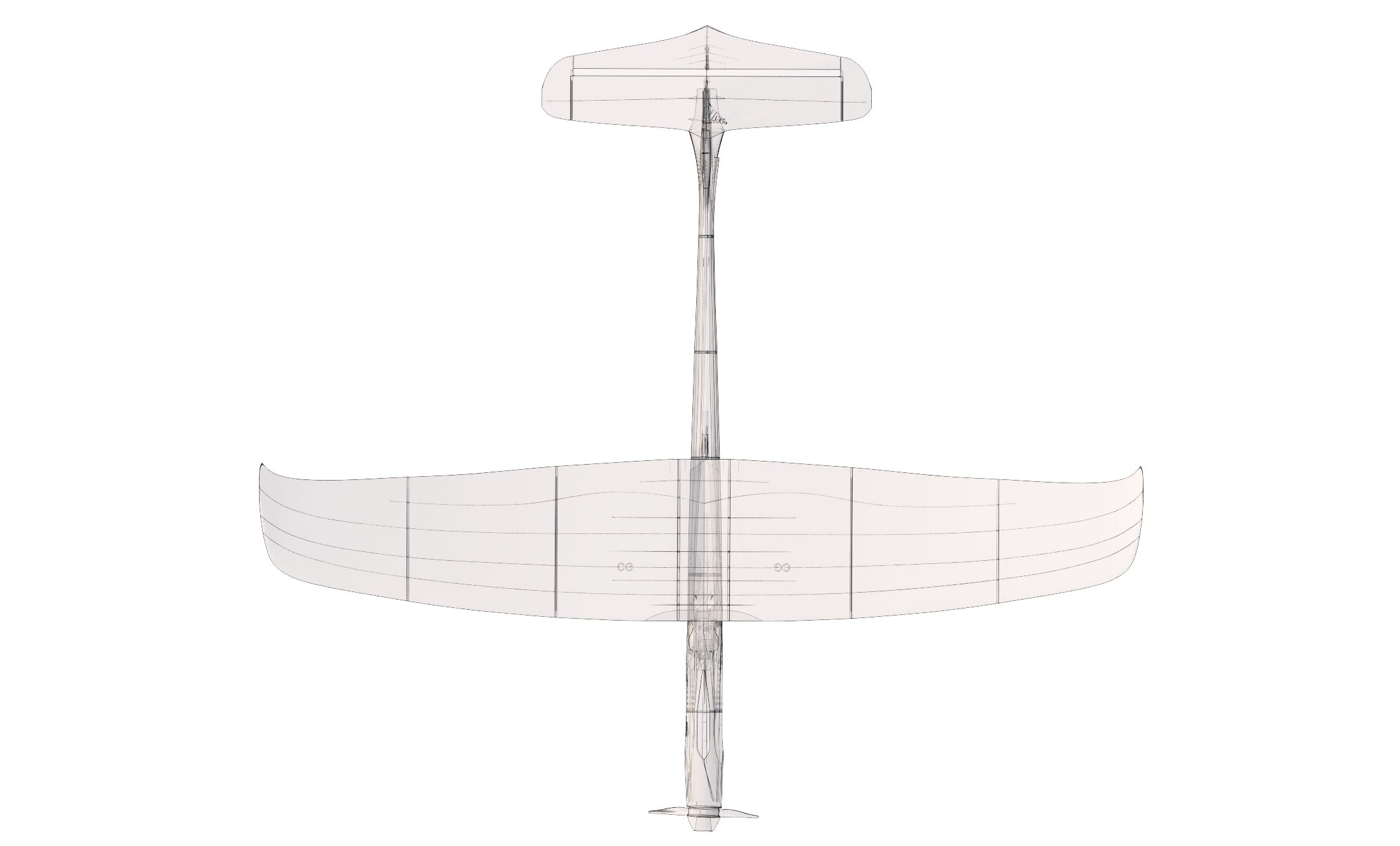 Bungee Prop LW Planes Series – Wingspan 1180mm / 46.5in