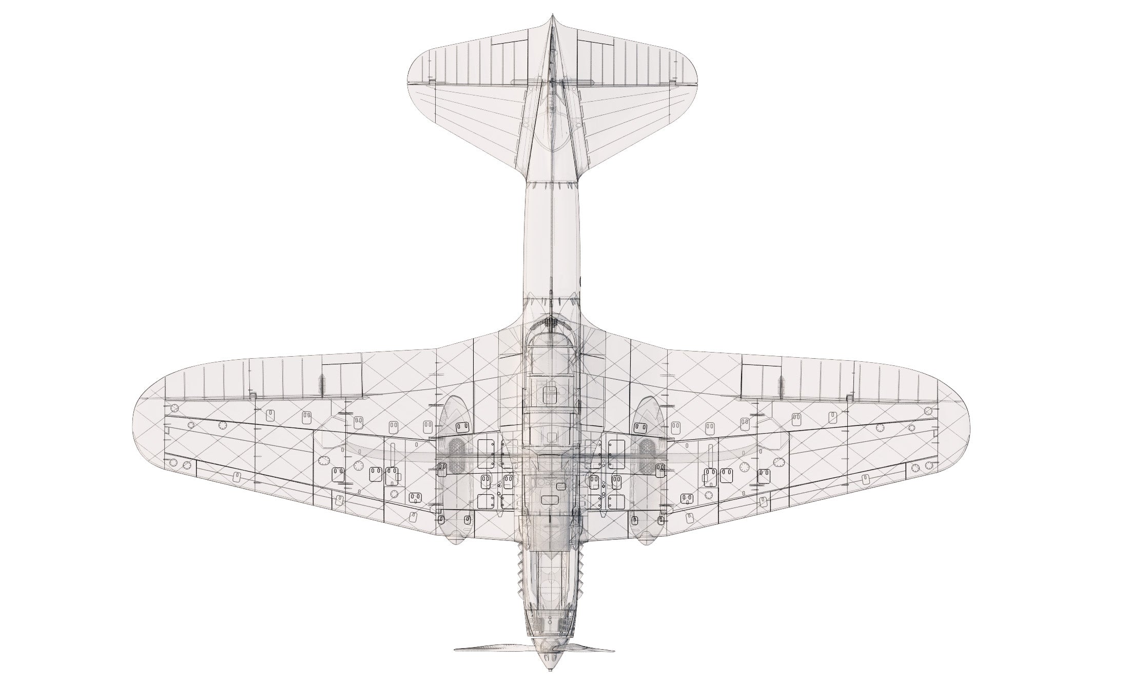 Il-2 M3 Sturmovik Wingspan 1235mm / 48.3in Stl & Gcode Files