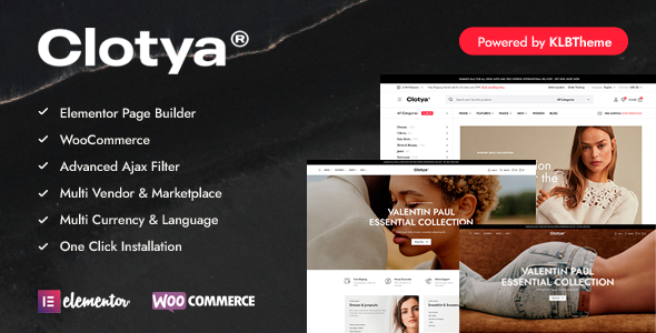 Clotya v1.4.8 - Fashion Store eCommerce Theme