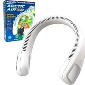 Neck Fan – Wearable Air Cooler & Purifier – Arctic Air Freedom